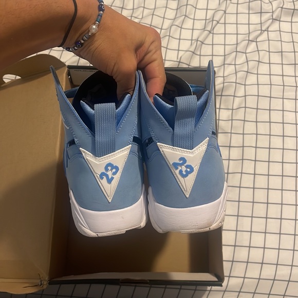 Jordan 7 Retro BABY BLUE/WHITE SIZE 10 - Picture 2 of 6